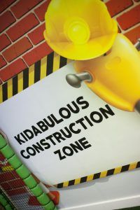 Early Years Role Play Construction Area at Toddler Town, Kidabulous