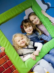 Girls having fun at Kidabulous