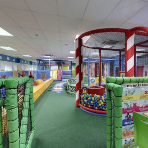 Kidabulous Todder Town ball pool entrance