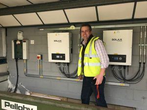 Solar Power installation at Kidabulous