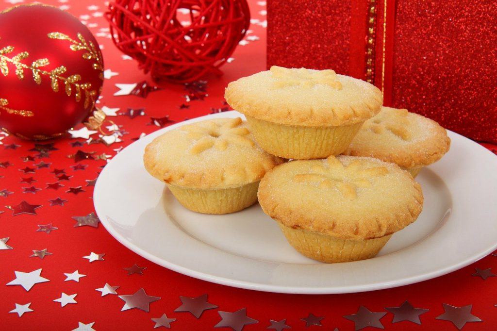 Mince Pies - Free Mince Pies with purchase of a hot drink offer