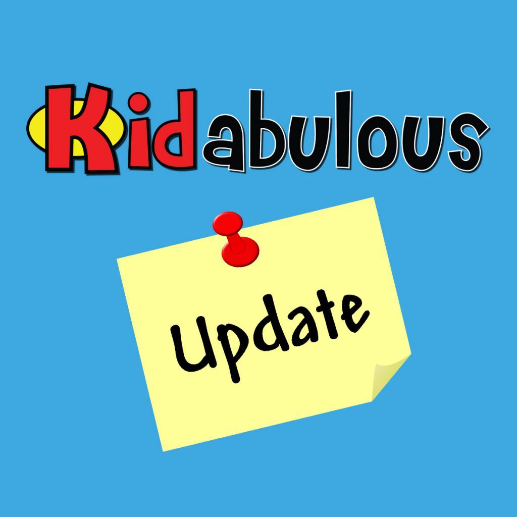 Kidabulous Update